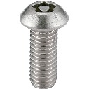 Button Head Cap Screws with Five-Lobe Holes (with Pin)
